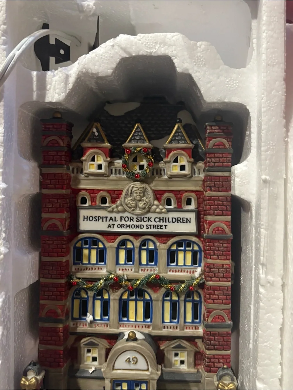 Department 56 Hospital for Sick Children Ormond Street 58712 Dickens Village PIN